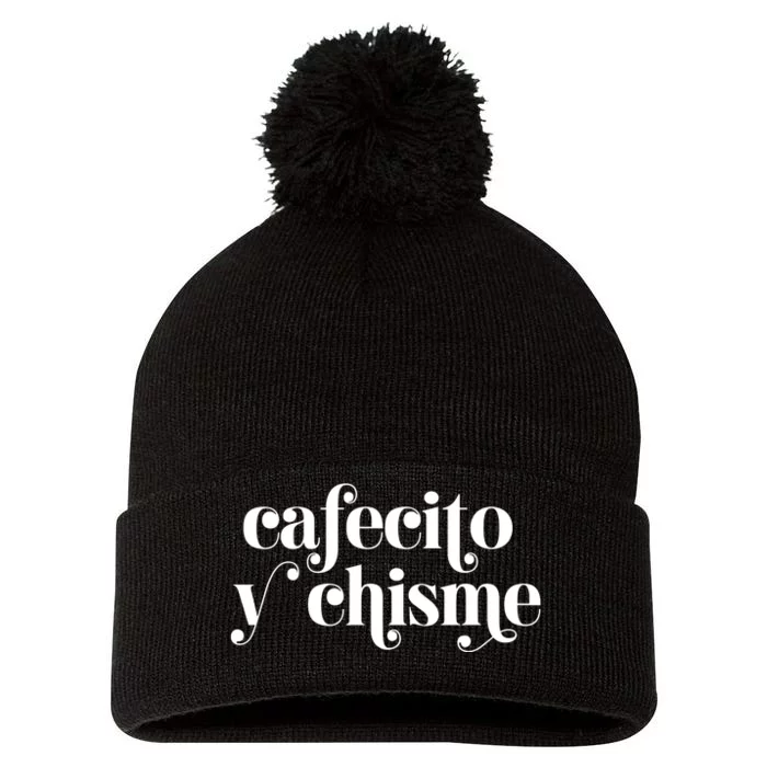 Frases Latinas Pom Pom 12in Knit Beanie