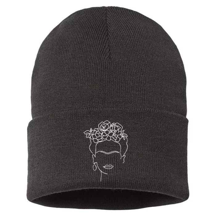 Face Line Sustainable Knit Beanie