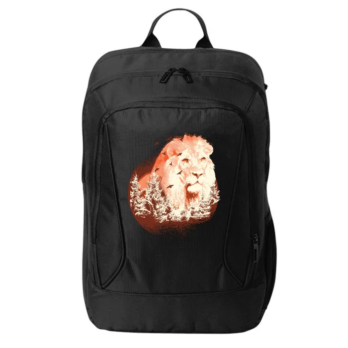 Forest Lion City Backpack