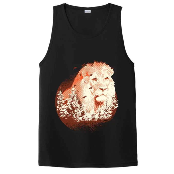 Forest Lion Performance Tank