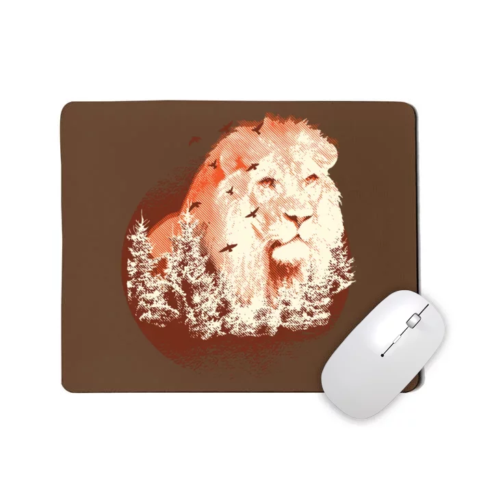 Forest Lion Mousepad