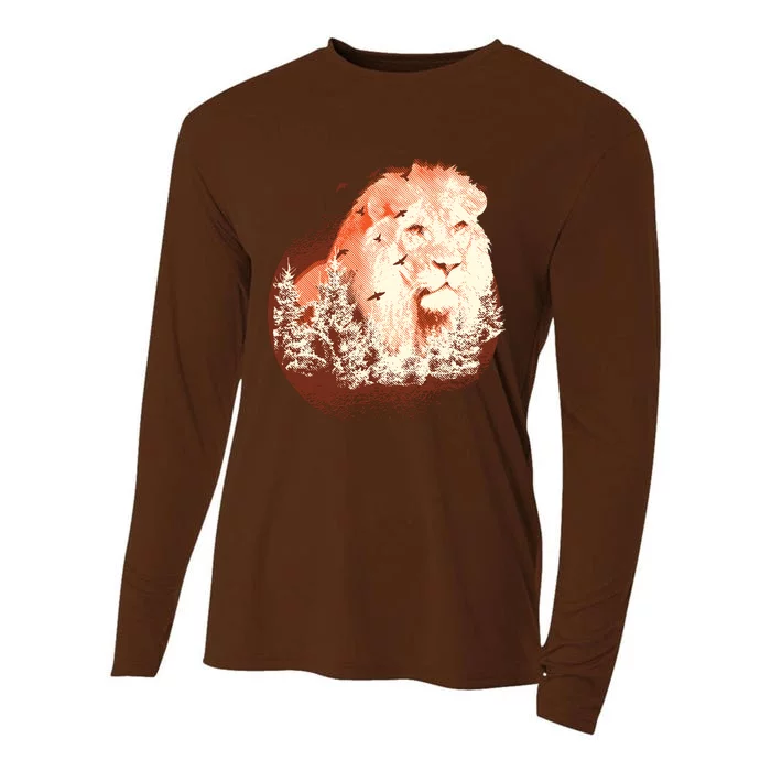 Forest Lion Cooling Performance Long Sleeve Crew