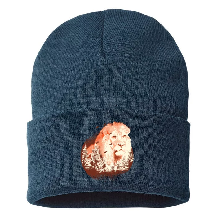 Forest Lion Sustainable Knit Beanie