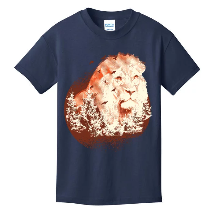 Forest Lion Kids T-Shirt