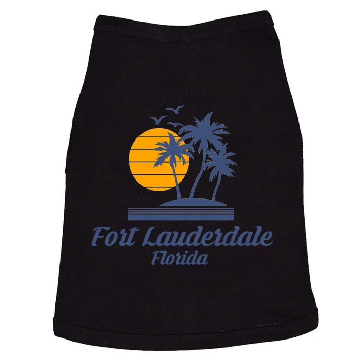 Fort Lauderdale Florida Gift Fl Beach Tourist Souvenir Usa Doggie Tank