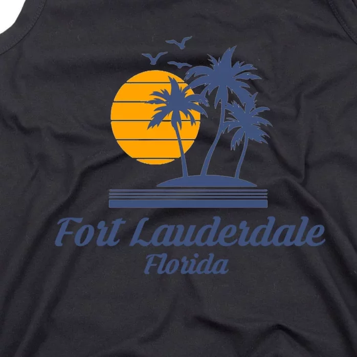 Fort Lauderdale Florida Gift Fl Beach Tourist Souvenir Usa Tank Top