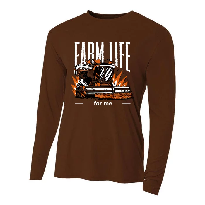 Farm Life For Me Cooling Performance Long Sleeve Crew