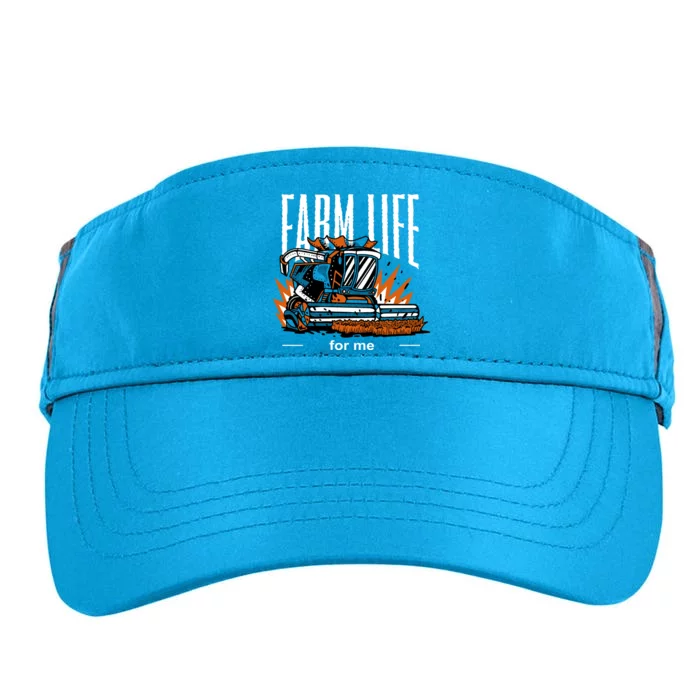 Farm Life For Me Adult Drive Performance Visor