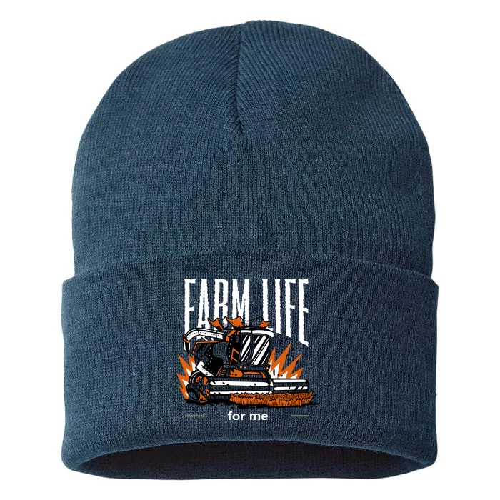 Farm Life For Me Sustainable Knit Beanie