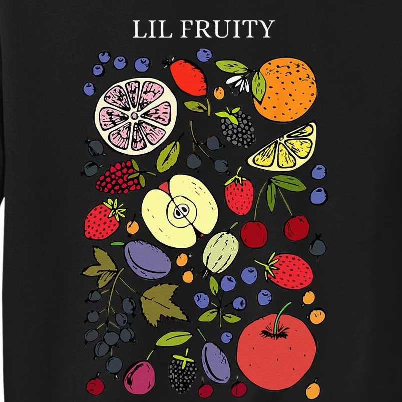 Funny Lil Fruity LGBTQ Subtle Lesbian LGBTQ Pride Month Sweatshirt