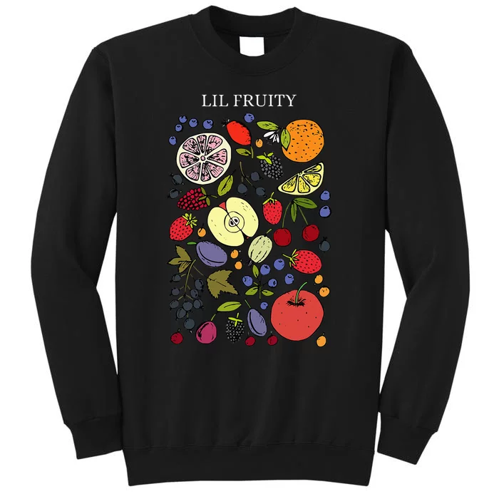 Funny Lil Fruity LGBTQ Subtle Lesbian LGBTQ Pride Month Sweatshirt