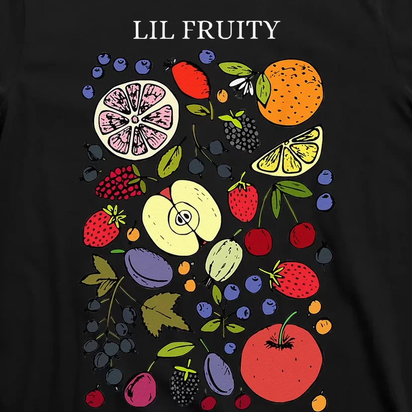 Funny Lil Fruity LGBTQ Subtle Lesbian LGBTQ Pride Month T-Shirt