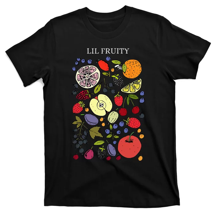 Funny Lil Fruity LGBTQ Subtle Lesbian LGBTQ Pride Month T-Shirt