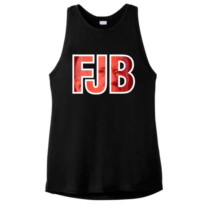 FJB Image Logo Ladies Tri-Blend Wicking Tank