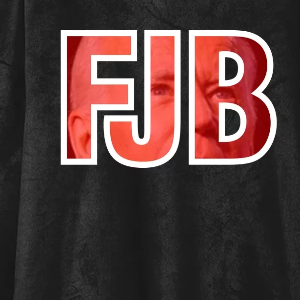 FJB Image Logo Hooded Wearable Blanket