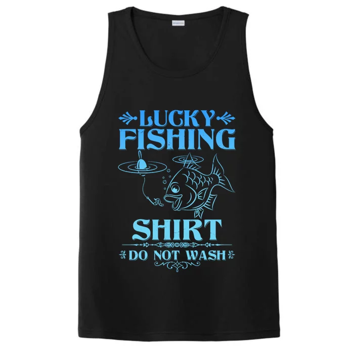 Funny Lucky Fishing Do Not Wash Fishing Fan Performance Tank