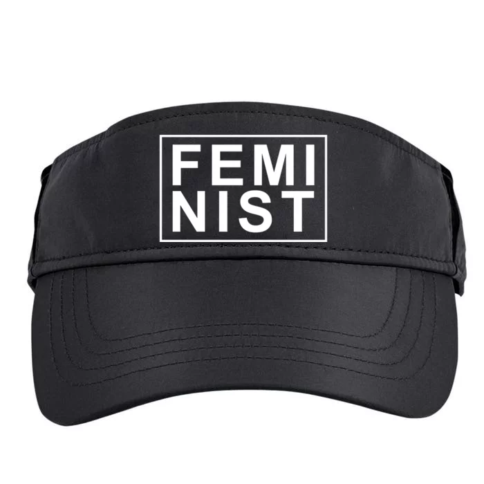 Feminist Logo Adult Drive Performance Visor