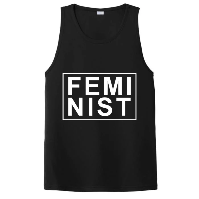 Feminist Logo Performance Tank