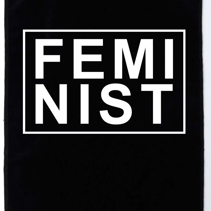 Feminist Logo Platinum Collection Golf Towel