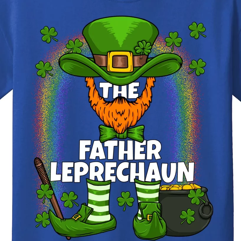 Father Leprechaun Family Matching St Patricks Day Party Gift Kids T-Shirt