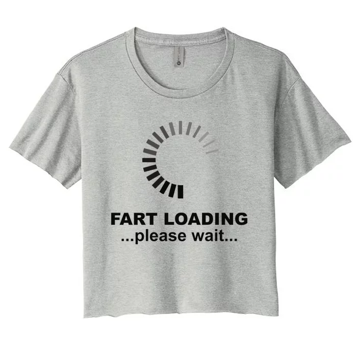 Fart Loading Women's Crop Top Tee