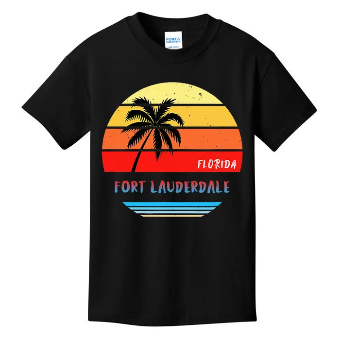 Fort Lauderdale Fort Lauderdale Florida Kids T-Shirt