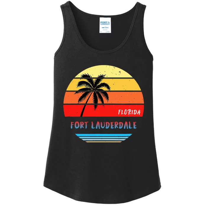 Fort Lauderdale Fort Lauderdale Florida Ladies Essential Tank