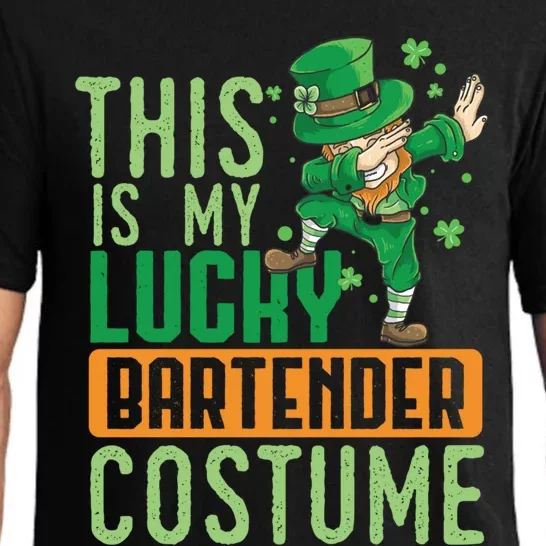 Funny Leprechaun Fun Drunk Lucky Bartender St Patrick's Day Gift Pajama Set