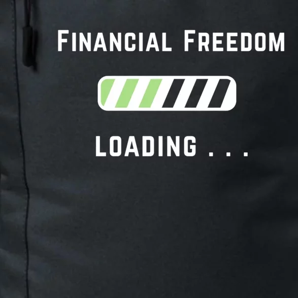 Freedom Loading Finance Dividend Stock Shares Cool Gift Daily Commute Backpack