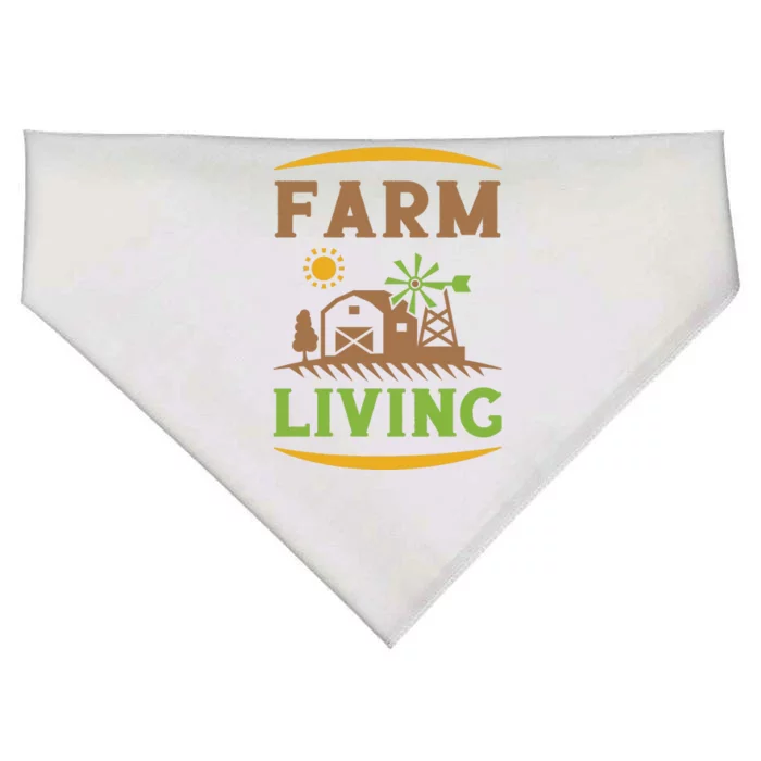 Farm Living USA-Made Doggie Bandana