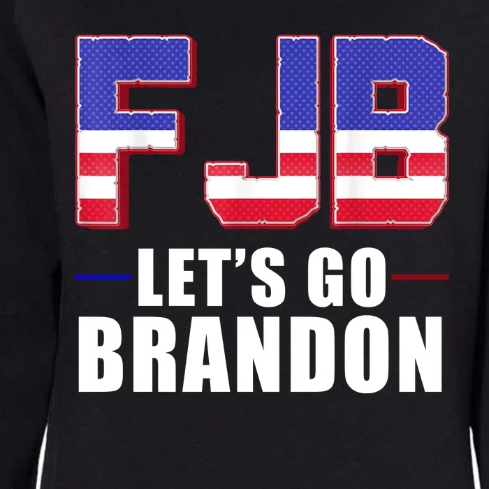 FJB Let's Go Brandon Womens California Wash Sweatshirt