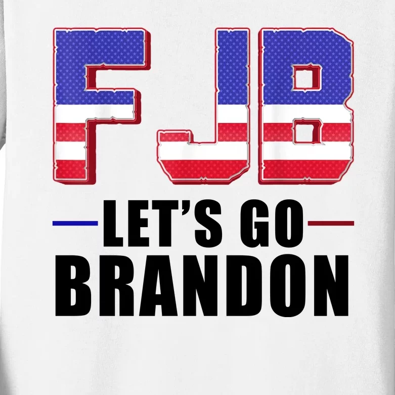 FJB Let's Go Brandon Kids Long Sleeve Shirt