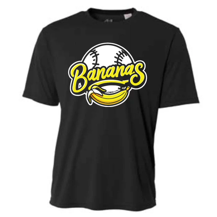 Funny Lets Go Bananas Cooling Performance Crew T-Shirt