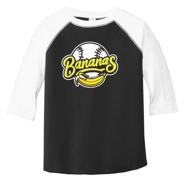 Funny Lets Go Bananas Toddler Fine Jersey T-Shirt