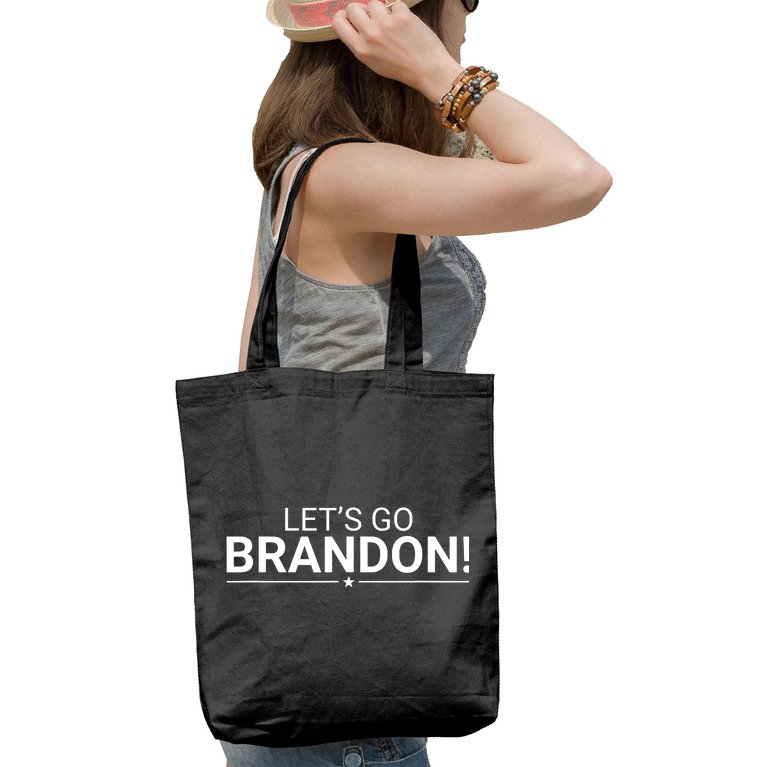 Funny Let's Go Brandon Conservative Tote Bag