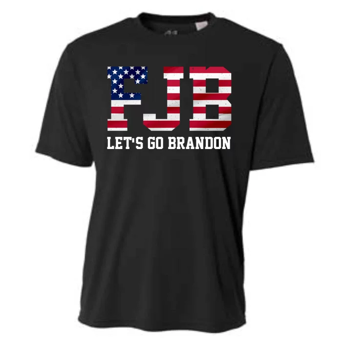 FJB Let's Go Brandon Biden Chant Funny Cooling Performance Crew T-Shirt