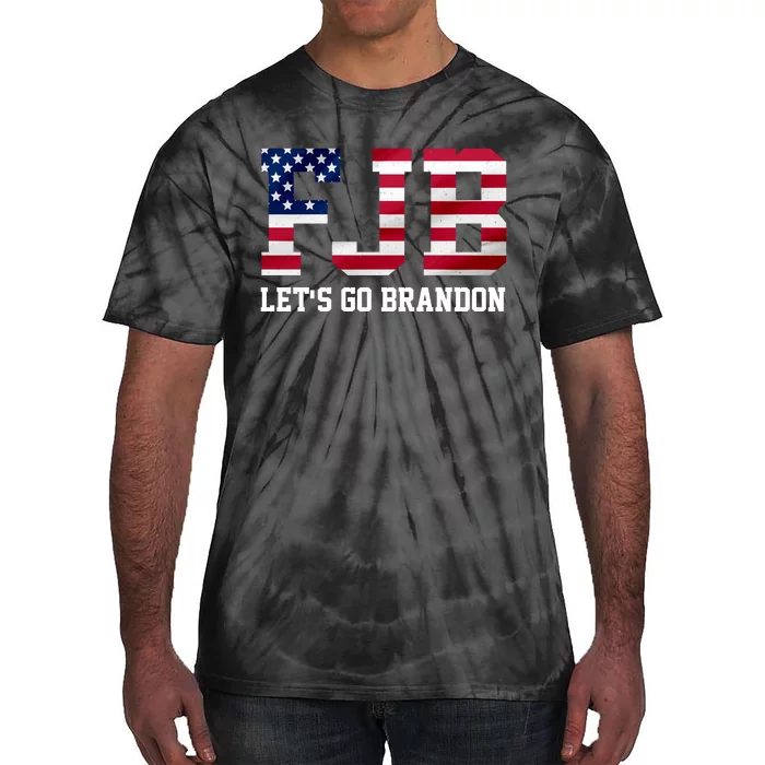 FJB Let's Go Brandon Biden Chant Funny Tie-Dye T-Shirt