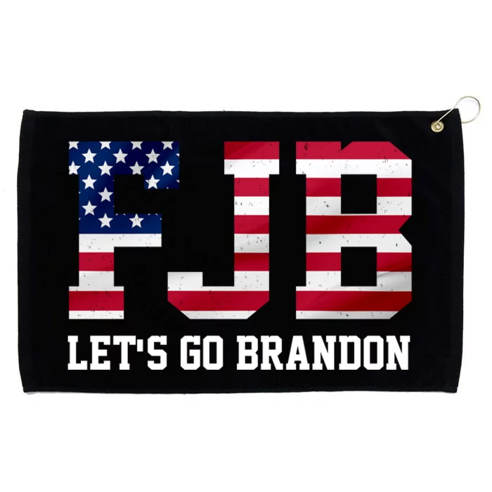 FJB Let's Go Brandon Biden Chant Funny Grommeted Golf Towel