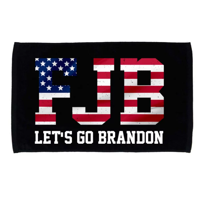 FJB Let's Go Brandon Biden Chant Funny Microfiber Hand Towel