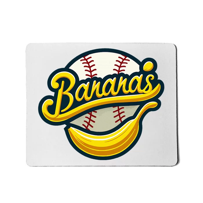 Funny LetS Go Bananas Mousepad