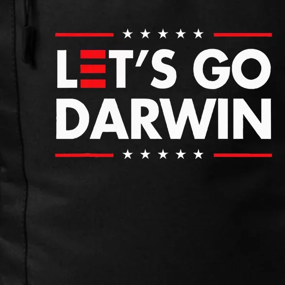 Funny LetS Go Darwin Charles Darwin Daily Commute Backpack