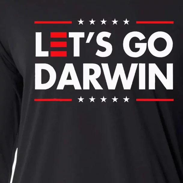 Funny LetS Go Darwin Charles Darwin Cooling Performance Long Sleeve Crew