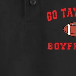 Football Love Go T.aylor's Personalized Name Design Dry Zone Grid Performance Polo