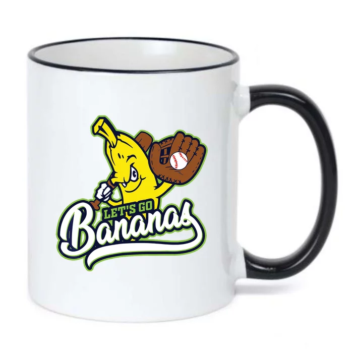 Funny Lets Go Bananas Cute Banana Black Color Changing Mug