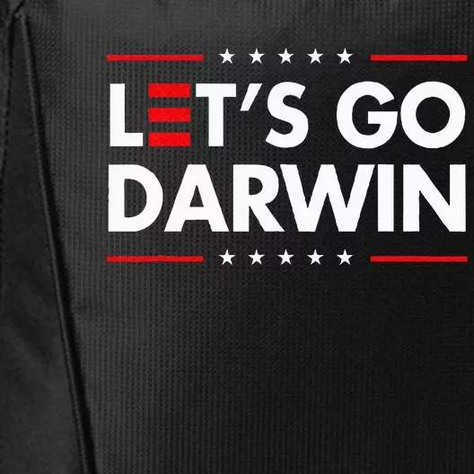 Funny LetS Go Darwin Charles Darwin City Backpack