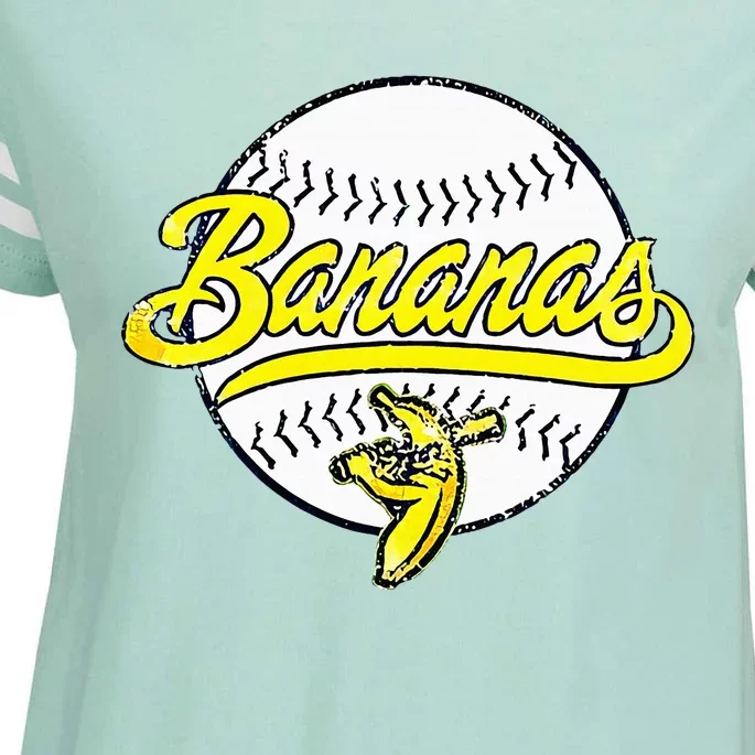 Funny LetS Go Bananas Enza Ladies Jersey Football T-Shirt