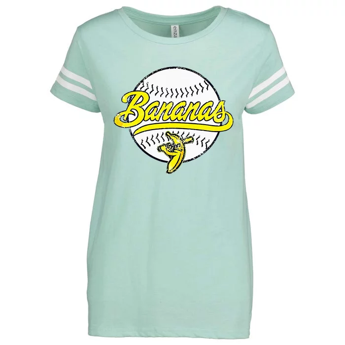 Funny LetS Go Bananas Enza Ladies Jersey Football T-Shirt