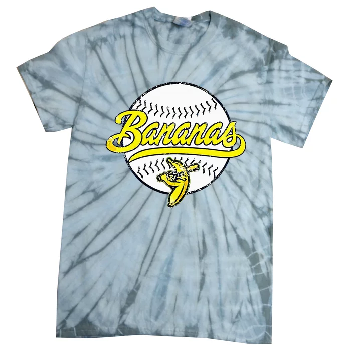 Funny LetS Go Bananas Tie-Dye T-Shirt