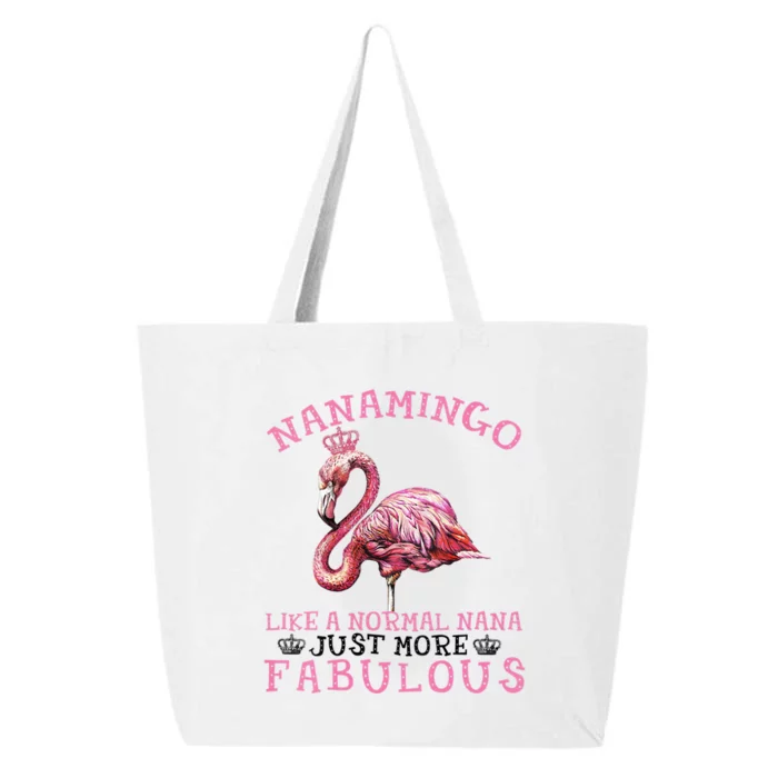 Flamingo Lover Grandma Mom Yayamingo Like A Normal Yaya 25L Jumbo Tote