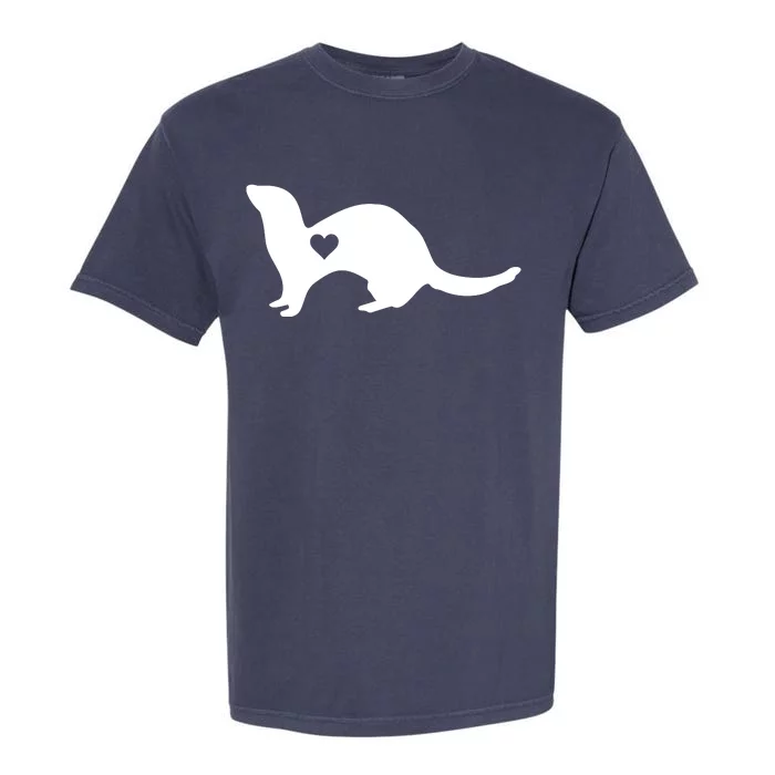 Ferret Lover Gift Ferret Pet Owner Garment-Dyed Heavyweight T-Shirt